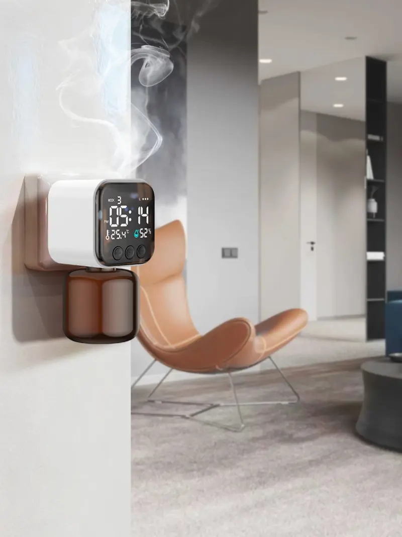 SCENTSEA lançou o mais novo difusor de aroma plug-in de parede S01 para uso doméstico e comercial