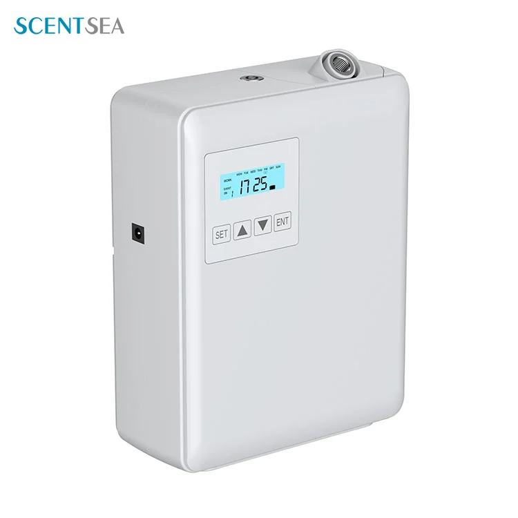 Sistema comercial de distribuição de perfume para banheiro