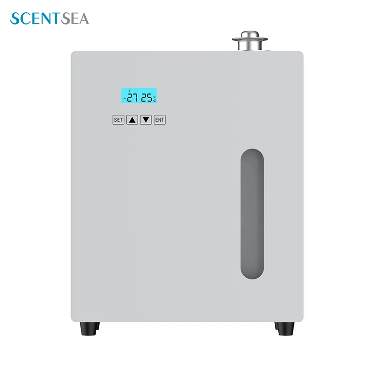 Sistema elétrico de entrega de perfumes para shopping centers