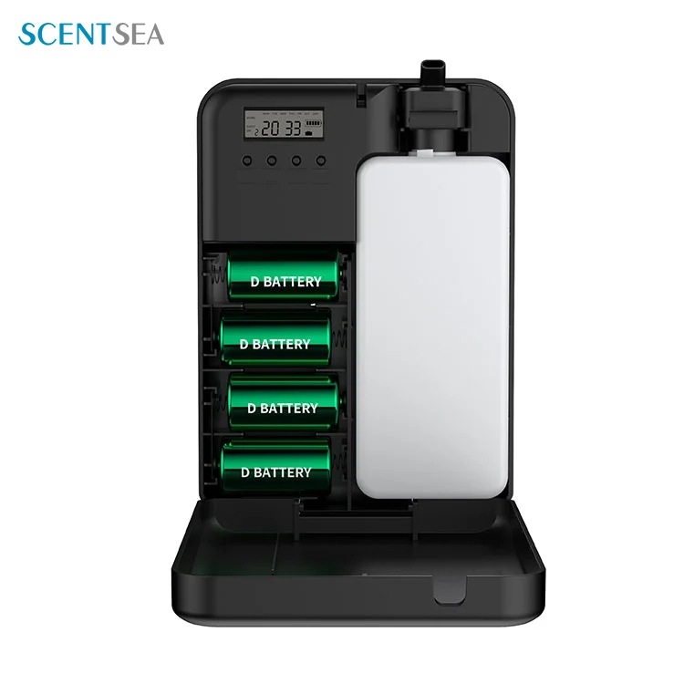 Sistema de entrega de perfume de elevador de grande capacidade